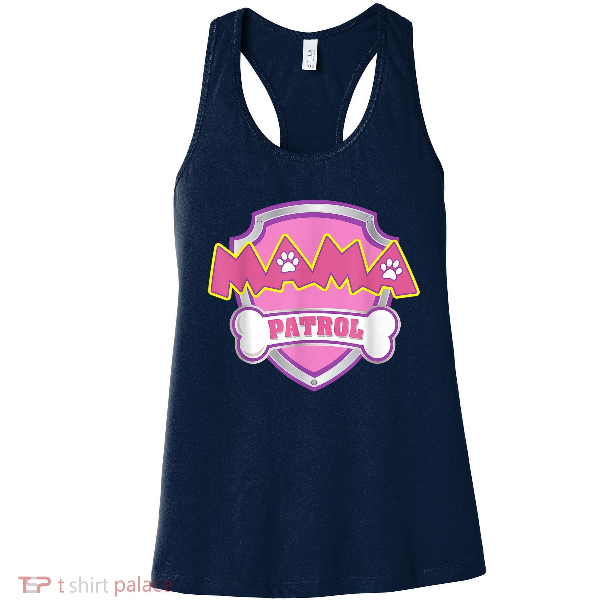 Mama Patrol Shirt Dog Mom Dad Women's Tank Top