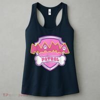Mama Patrol Shirt Dog Mom Dad Women's Tank Top thumb 3