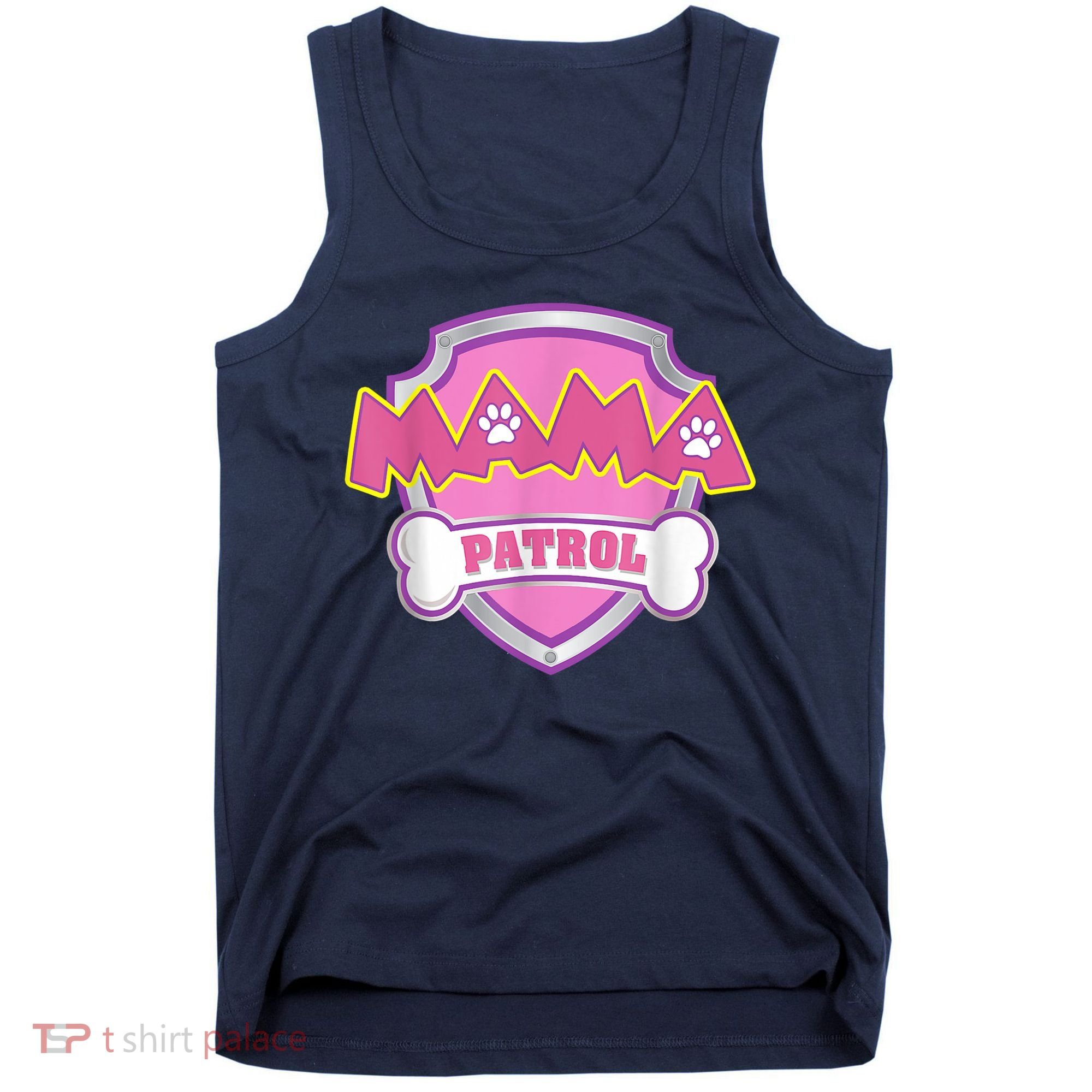 Mama Patrol Shirt Dog Mom Dad Tank Top