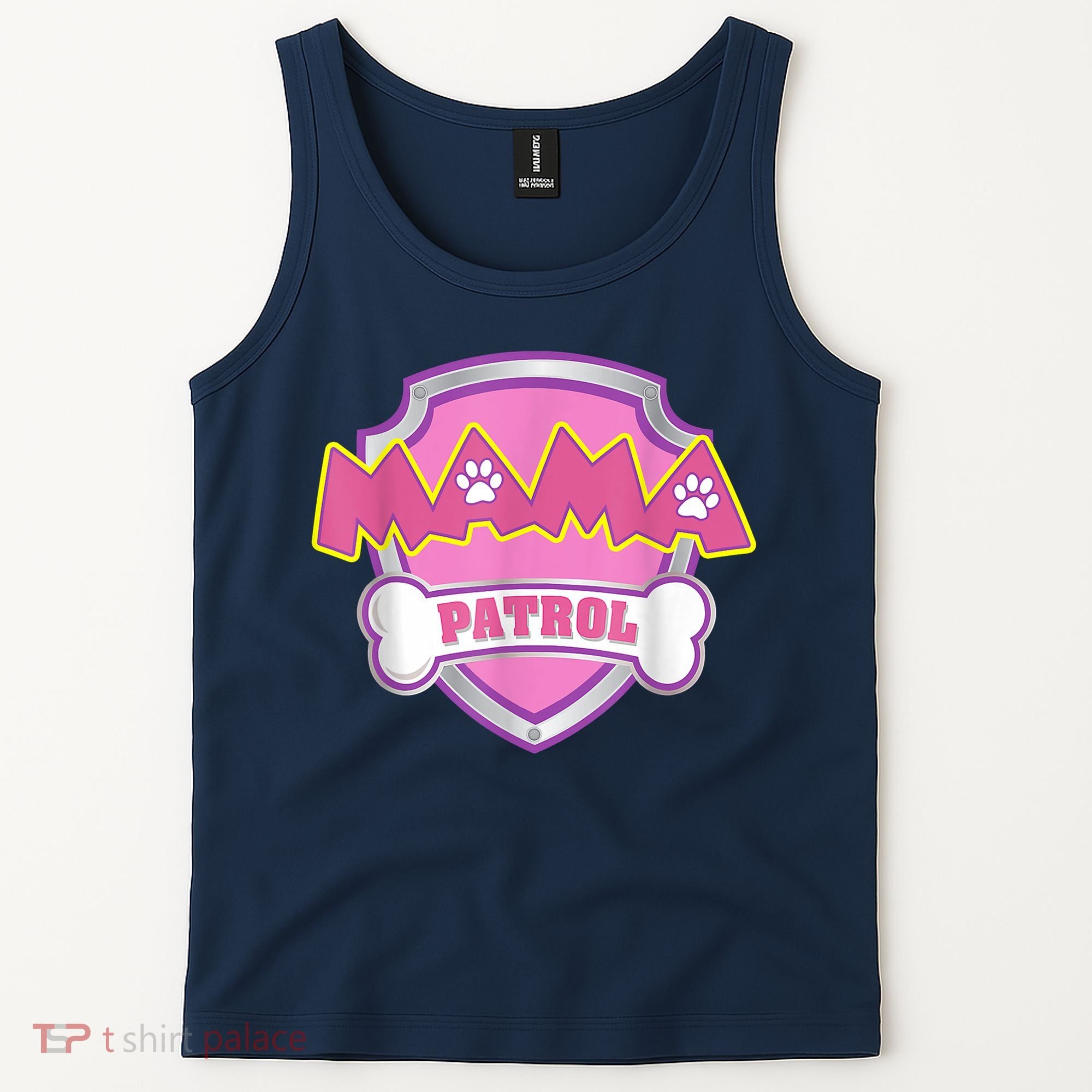 Mama Patrol Shirt Dog Mom Dad Tank Top
