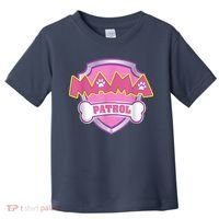 Mama Patrol Shirt Dog Mom Dad Toddler T-Shirt thumb 0