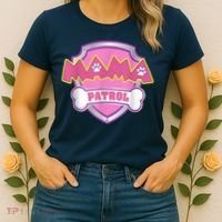 Mama Patrol Shirt Dog Mom Dad Women's T-Shirt thumb 2