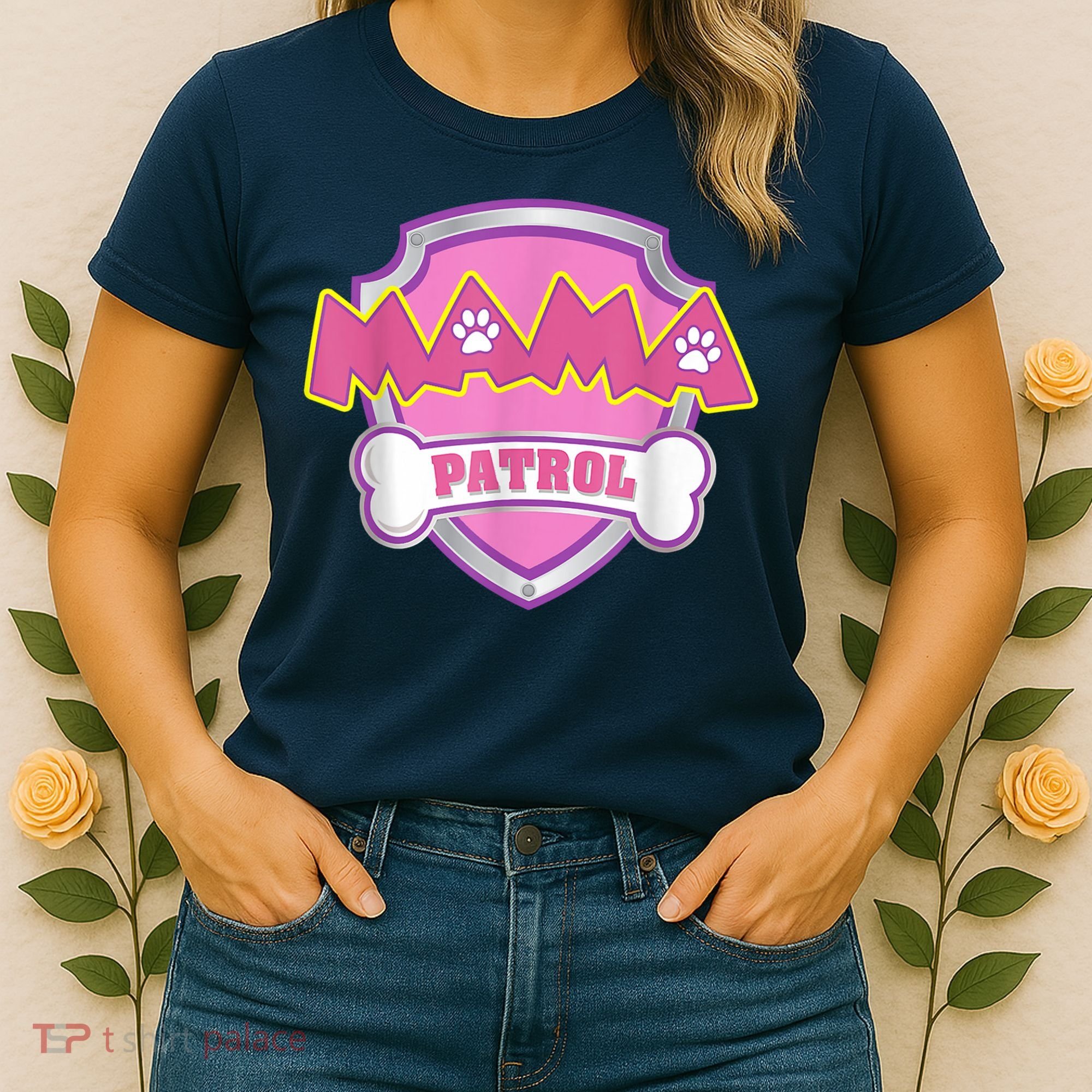 Mama Patrol Shirt Dog Mom Dad Women's T-Shirt