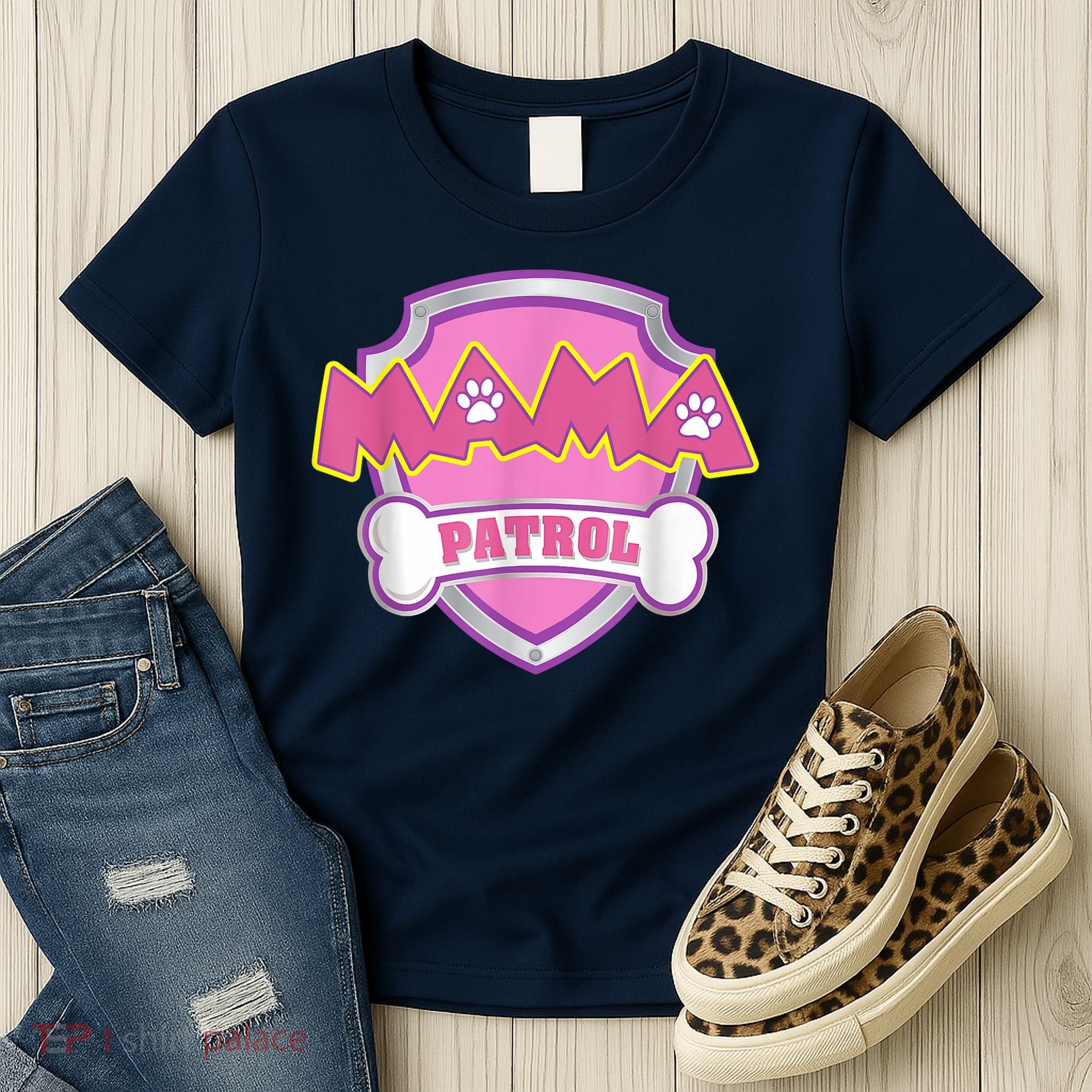 Mama Patrol Shirt Dog Mom Dad Women's T-Shirt