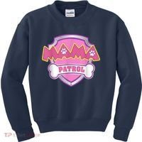 Mama Patrol Shirt Dog Mom Dad Kids Sweatshirt thumb 0