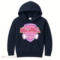 Mama Patrol Shirt Dog Mom Dad Kids Hoodie thumb 0