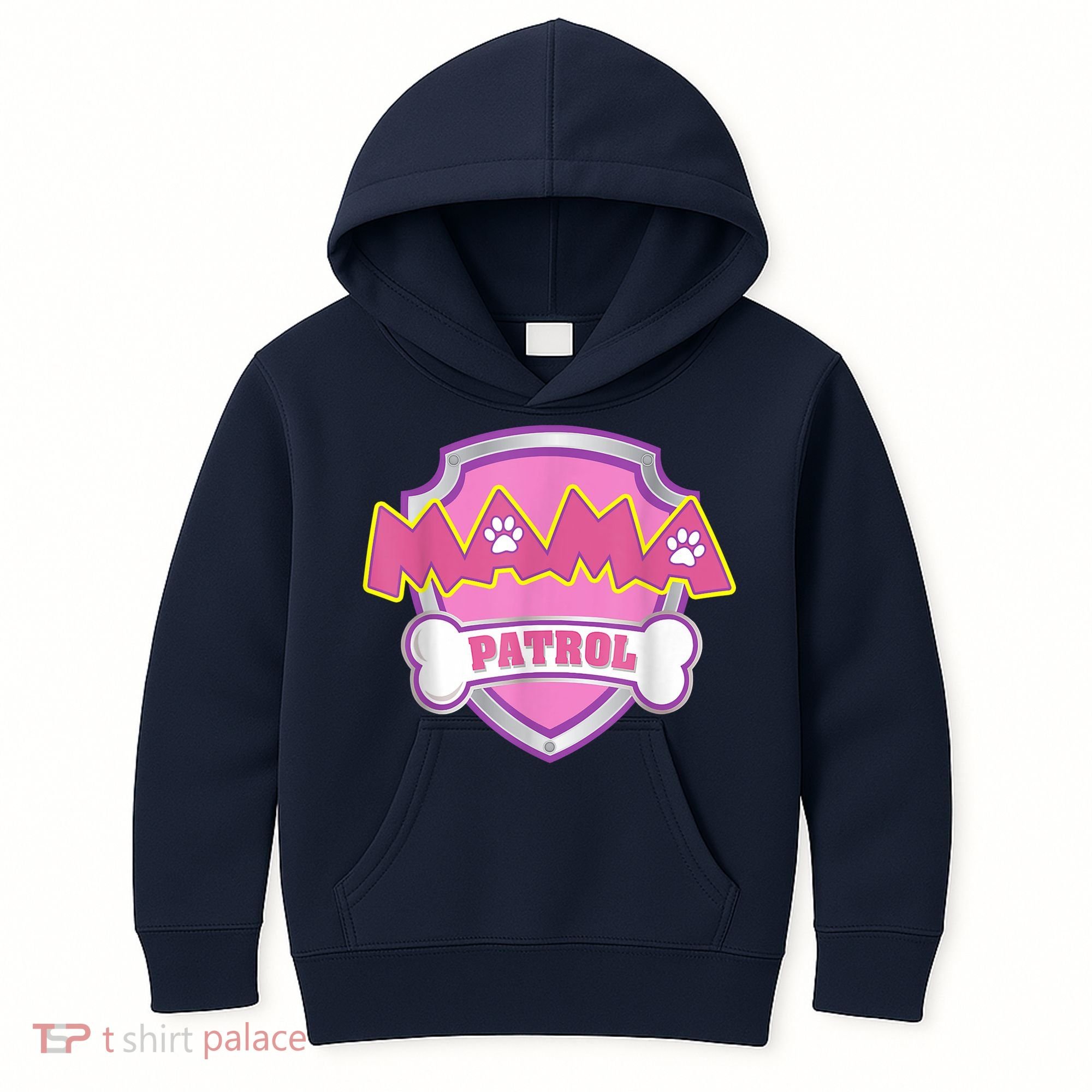 Mama Patrol Shirt Dog Mom Dad Kids Hoodie