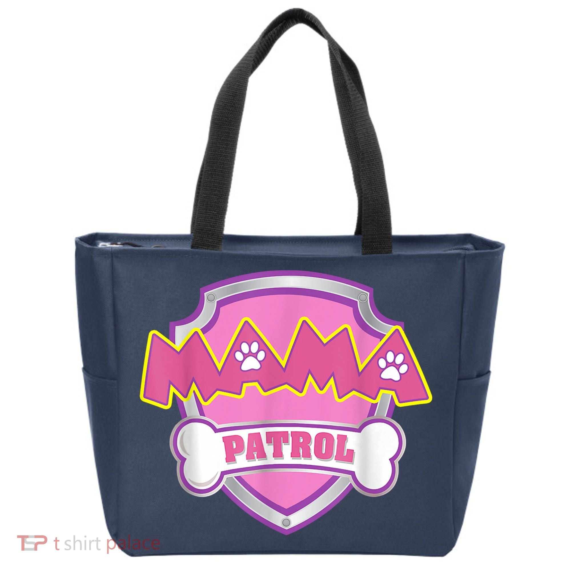 Mama Patrol Shirt Dog Mom Dad Tote Bag