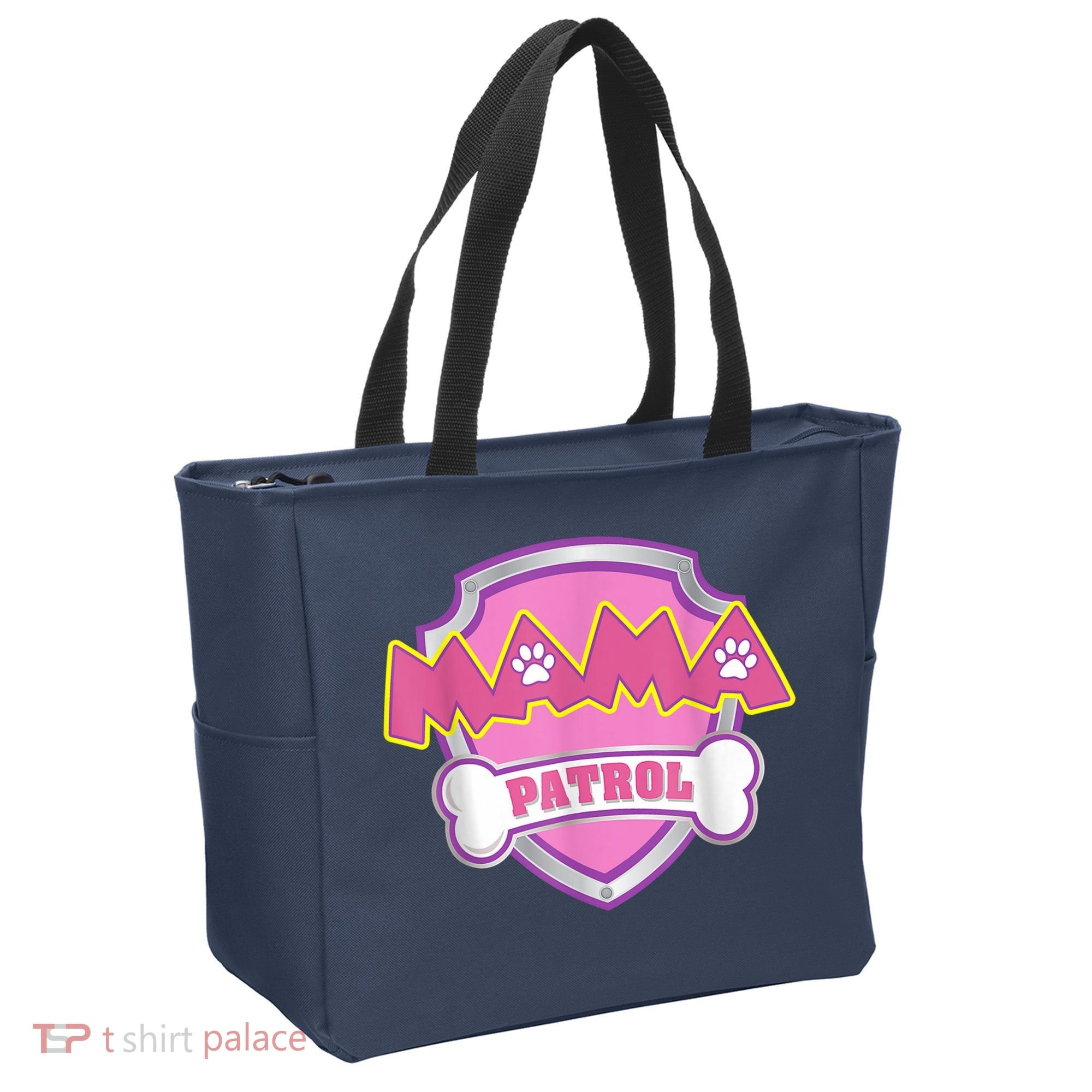 Mama Patrol Shirt Dog Mom Dad Tote Bag