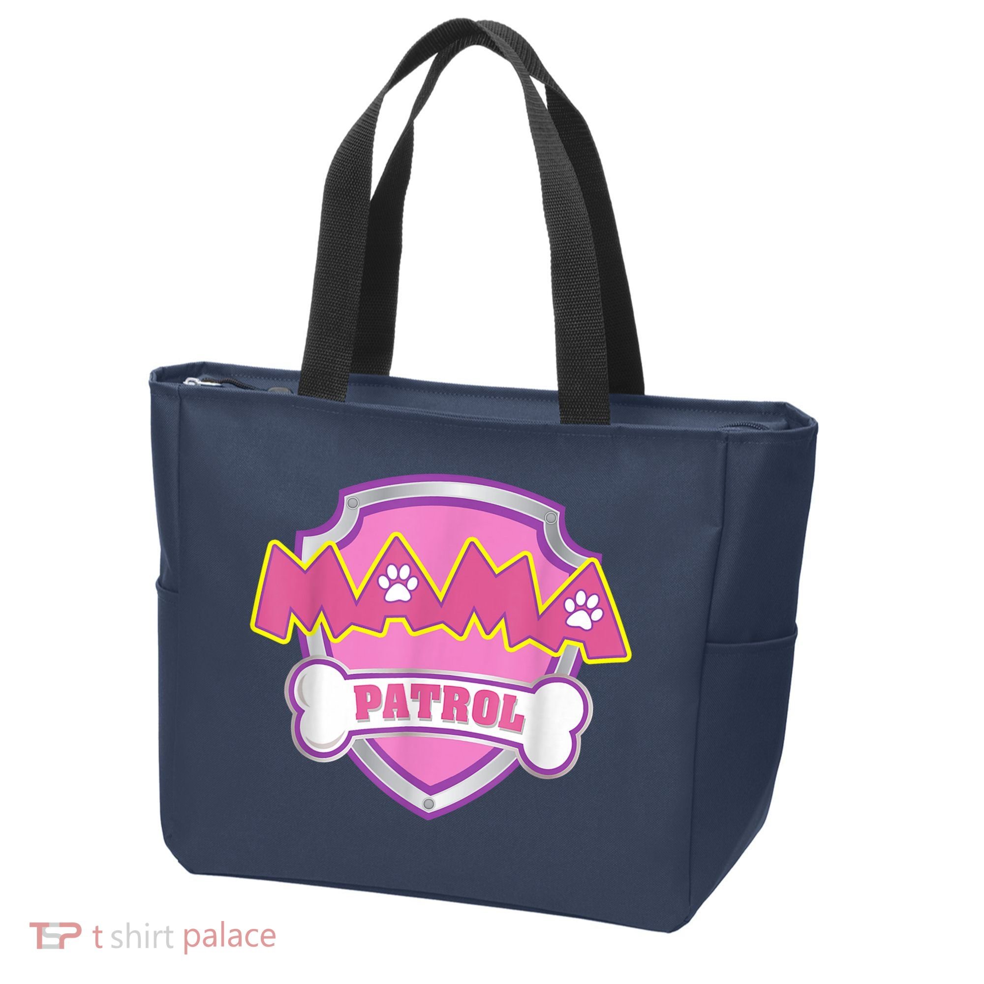 Mama Patrol Shirt Dog Mom Dad Tote Bag