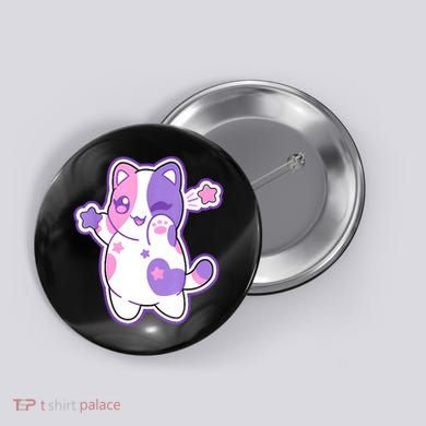 Meemeow Plush Squishy Button
