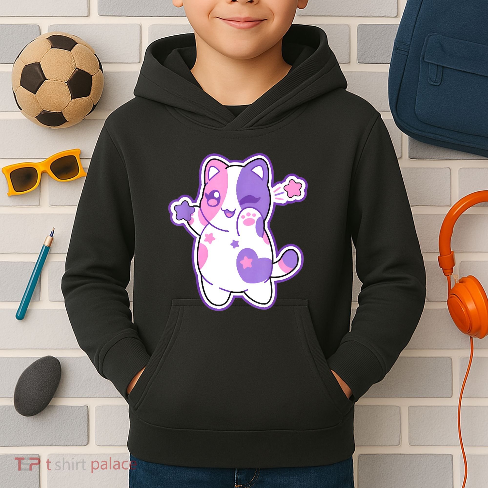 Meemeow Plush Squishy Kids Hoodie