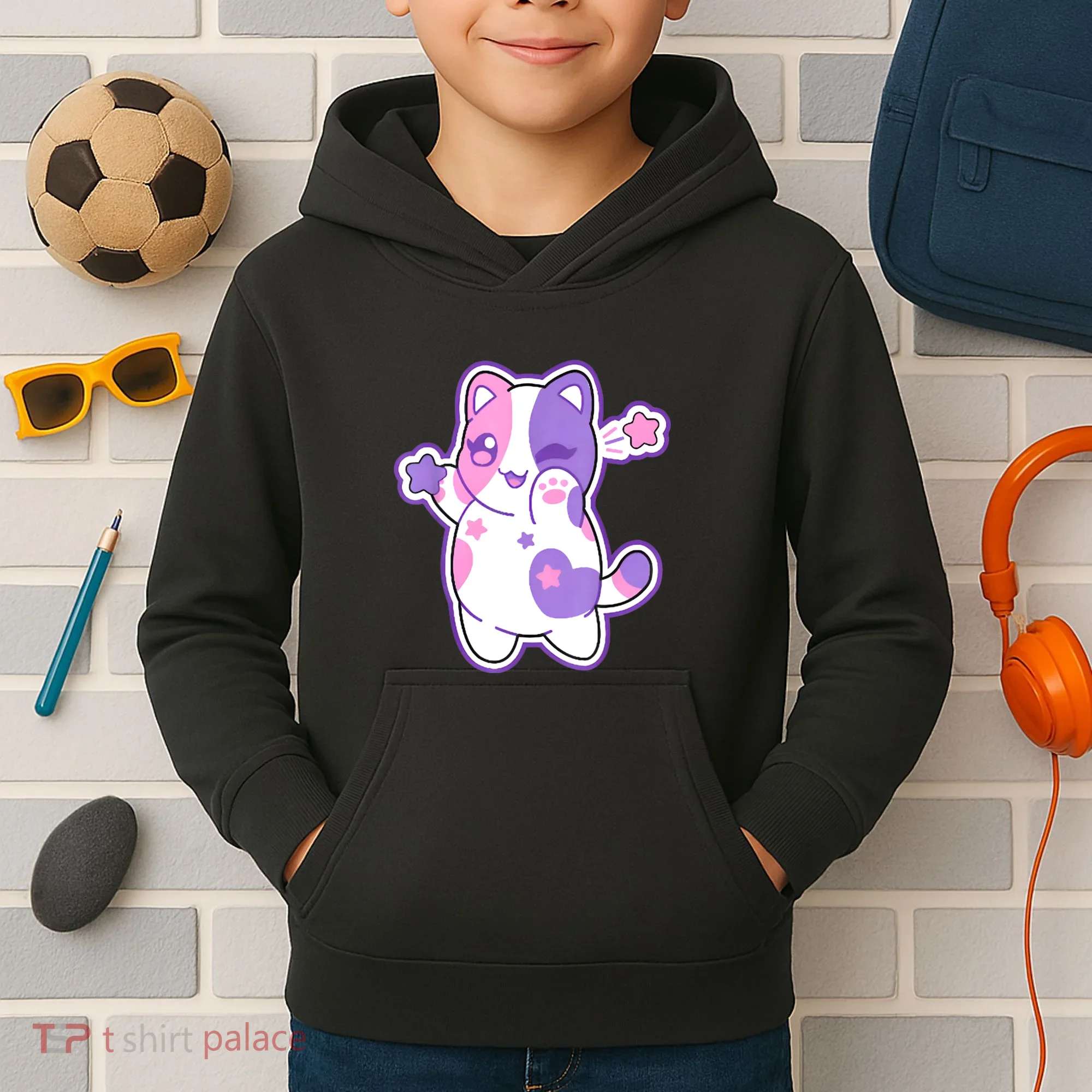 Meemeow Plush Squishy Kids Hoodie
