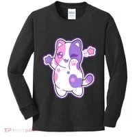 Meemeow Plush Squishy Kids Long Sleeve Shirt thumb 0