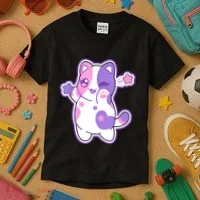 Meemeow Plush Squishy Kids T-Shirt thumb 3
