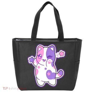 Meemeow Plush Squishy Tote Bag