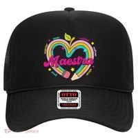 Maestra Pencil Spanish Teacher Bilingual Back To School Hat thumb 0