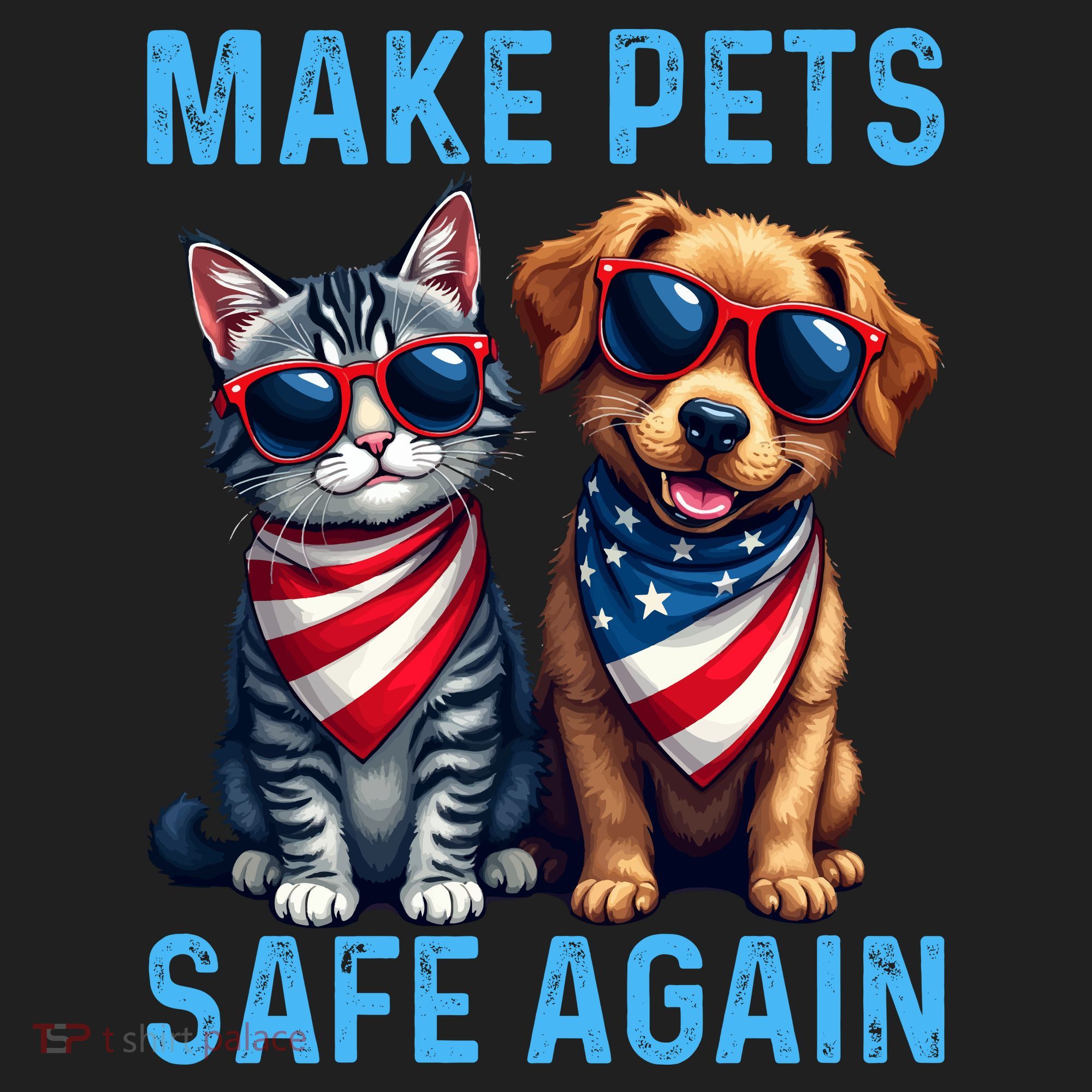 Make Pets Safe Again Funny Donald Trump They Are Eating The Dogs Tumbler