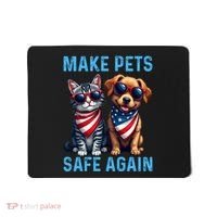 Make Pets Safe Again Funny Donald Trump They Are Eating The Dogs Mousepad thumb 0
