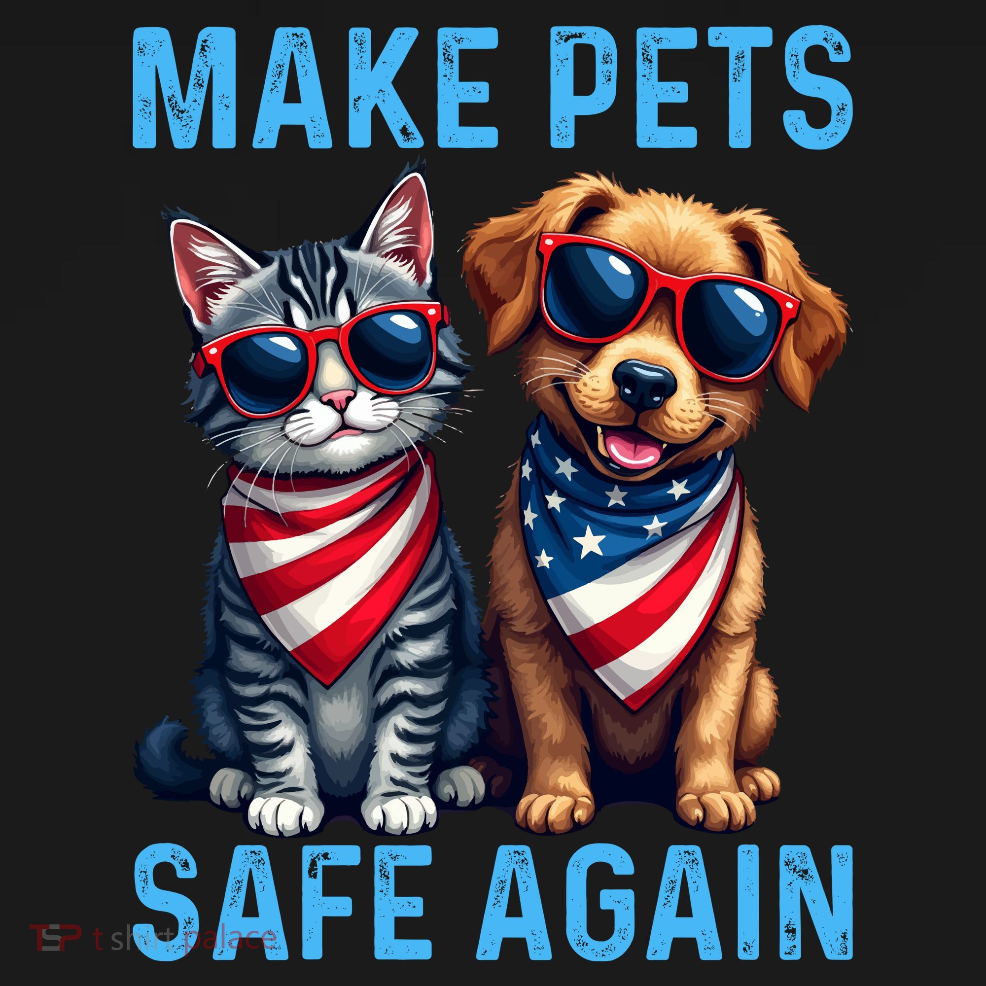 Make Pets Safe Again Funny Donald Trump They Are Eating The Dogs Mousepad