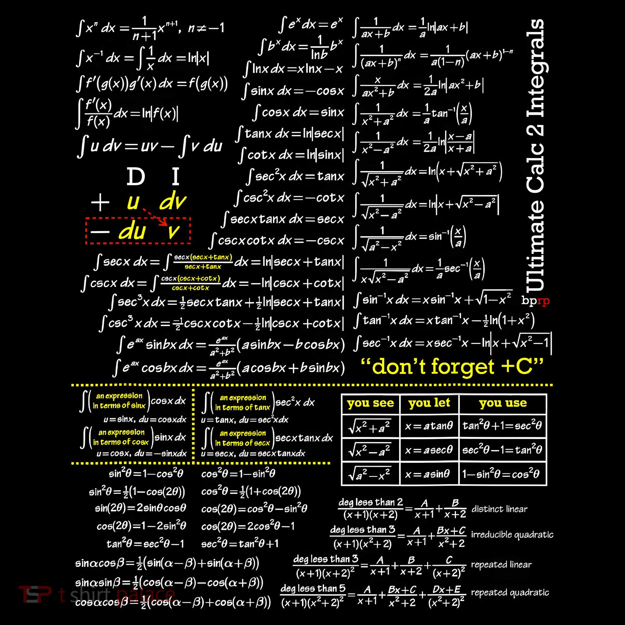 Mathematics Professor Student Ultimate Calculus 2 Integral Bucket Hat