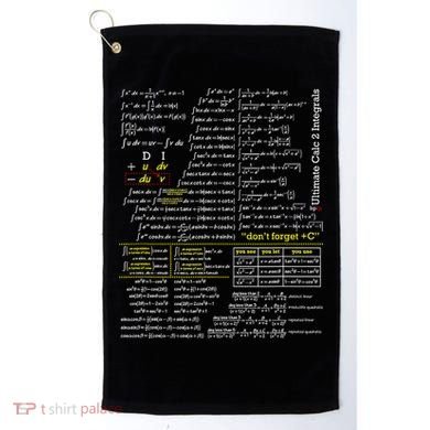 Mathematics Professor Student Ultimate Calculus 2 Integral Golf Towel