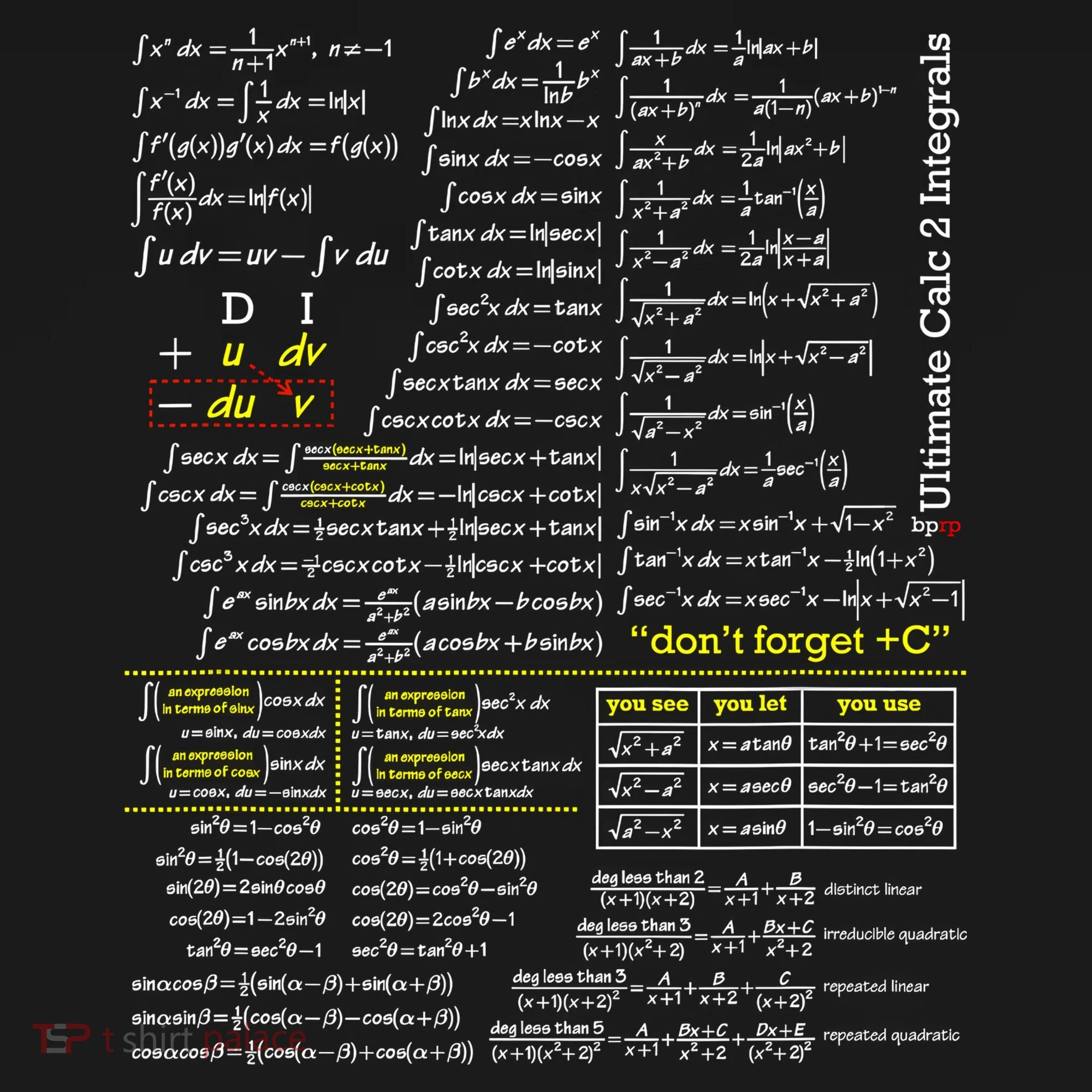 Mathematics Professor Student Ultimate Calculus 2 Integral Kids Long Sleeve Shirt
