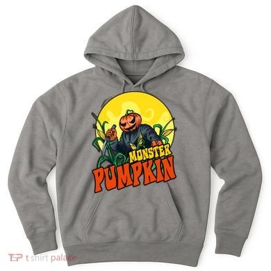 Monster Pumpkin Spooky Halloween Hoodie