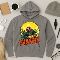 Monster Pumpkin Spooky Halloween Hoodie thumb 3
