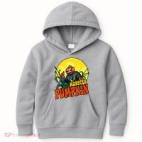 Monster Pumpkin Spooky Halloween Kids Hoodie thumb 0