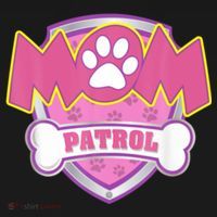 Mom Patrol Shirt Dog Mom Dad Funny Gift Birthday Party Women's Tank Top thumb 5