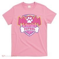 Mom Patrol Shirt Dog Mom Dad Funny Gift Birthday Party T-Shirt thumb 0