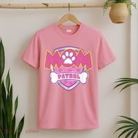 Mom Patrol Shirt Dog Mom Dad Funny Gift Birthday Party T-Shirt thumb 2