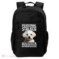 Maltese Personal Stalker Funny Cute Dog Maltese Mom Backpack thumb 0