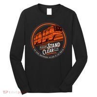 Monorail Please Stand Clear Of The D.O.O.R.S English Spanish Long Sleeve Shirt thumb 0