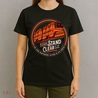 Monorail Please Stand Clear Of The D.O.O.R.S English Spanish T-Shirt thumb 4