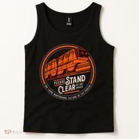 Monorail Please Stand Clear Of The D.O.O.R.S English Spanish Tank Top thumb 2