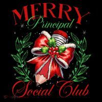 Merry Principal Social Club Pencil Coquette Bow Teacher Xmas Coffee Mug thumb 5