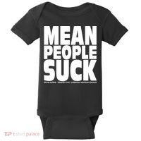 Mean People Suck Energy Midwest Usa Un Nostalgia Dealer Baby Bodysuit thumb 0
