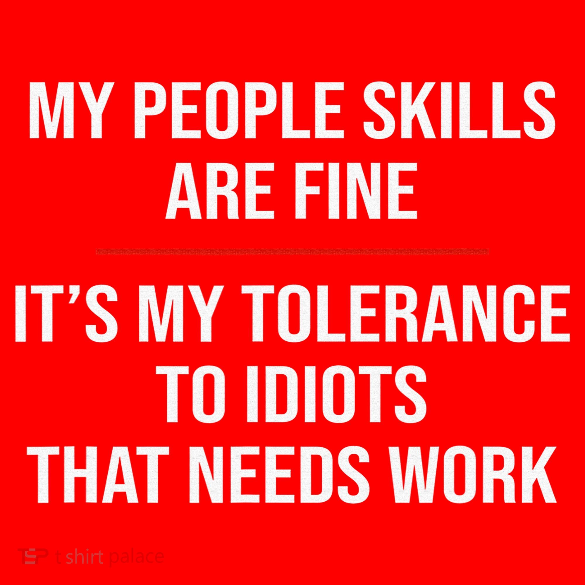 My People Skills Are Fine Funny Sarcastic  Santa Hat
