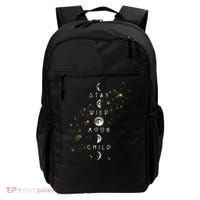 Moon Phase Stay Wild Moon Child Gift Idea Backpack thumb 0
