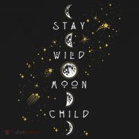 Moon Phase Stay Wild Moon Child Gift Idea Magnet thumb 1