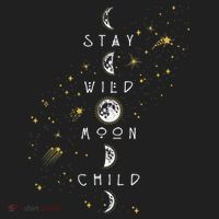 Moon Phase Stay Wild Moon Child Gift Idea Women's Cooling Performance Crew T-Shirt thumb 2