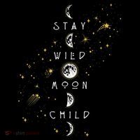 Moon Phase Stay Wild Moon Child Gift Idea Visor thumb 3
