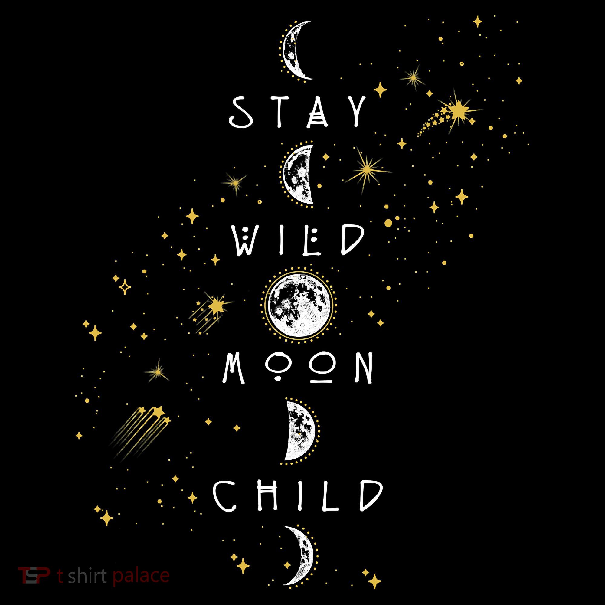 Moon Phase Stay Wild Moon Child Gift Idea Women's Long Sleeve Shirt