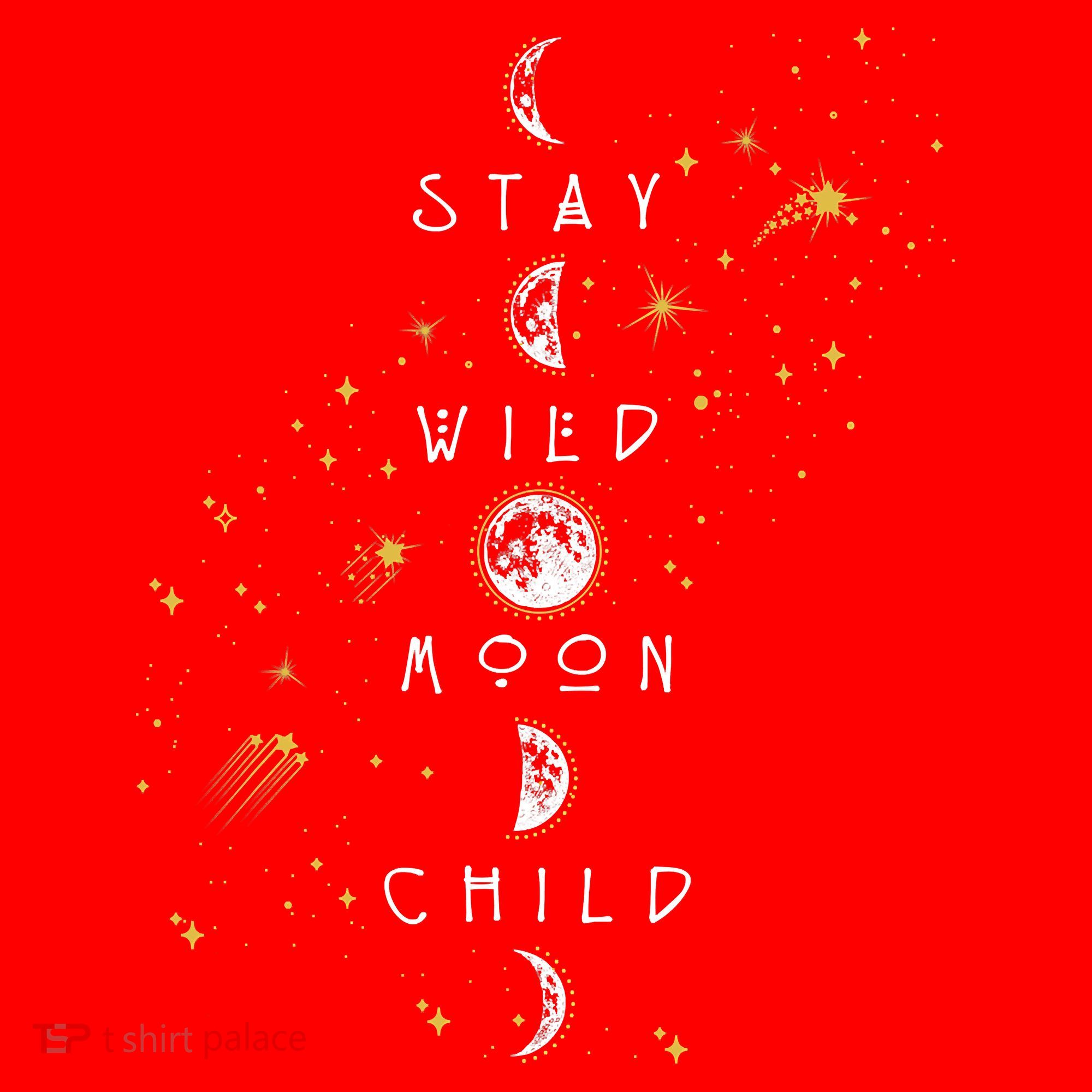 Moon Phase Stay Wild Moon Child Gift Idea Santa Hat