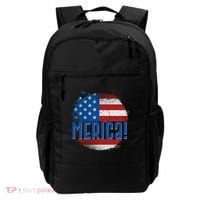 Merica Paint Splatter American USA Flag Backpack thumb 0