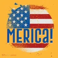 Merica Paint Splatter American USA Flag Baby Bodysuit thumb 2