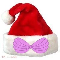 Mermaid Purple Seashell Bra Summer Halloween Love Santa Hat thumb 0