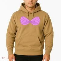 Mermaid Purple Seashell Bra Summer Halloween Love Hoodie thumb 2